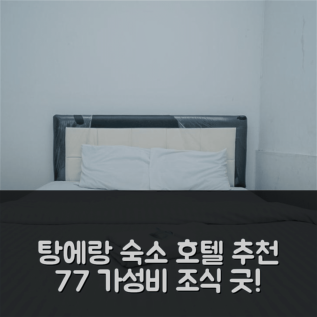 탕에랑 숙소 여행 호텔 추천 77 게스트 하우스 서푼 미트라 | 가성비와 조식이 좋은 5가지 이유
