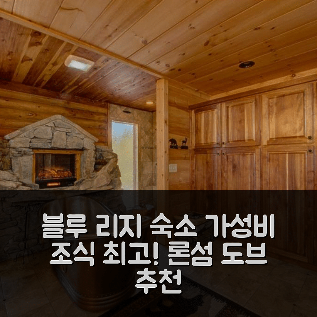 블루 리지 숙소 여행 호텔 추천 론섬 도브 | 가성비와 조식이 뛰어난 5가지 이유 및 위치 정보