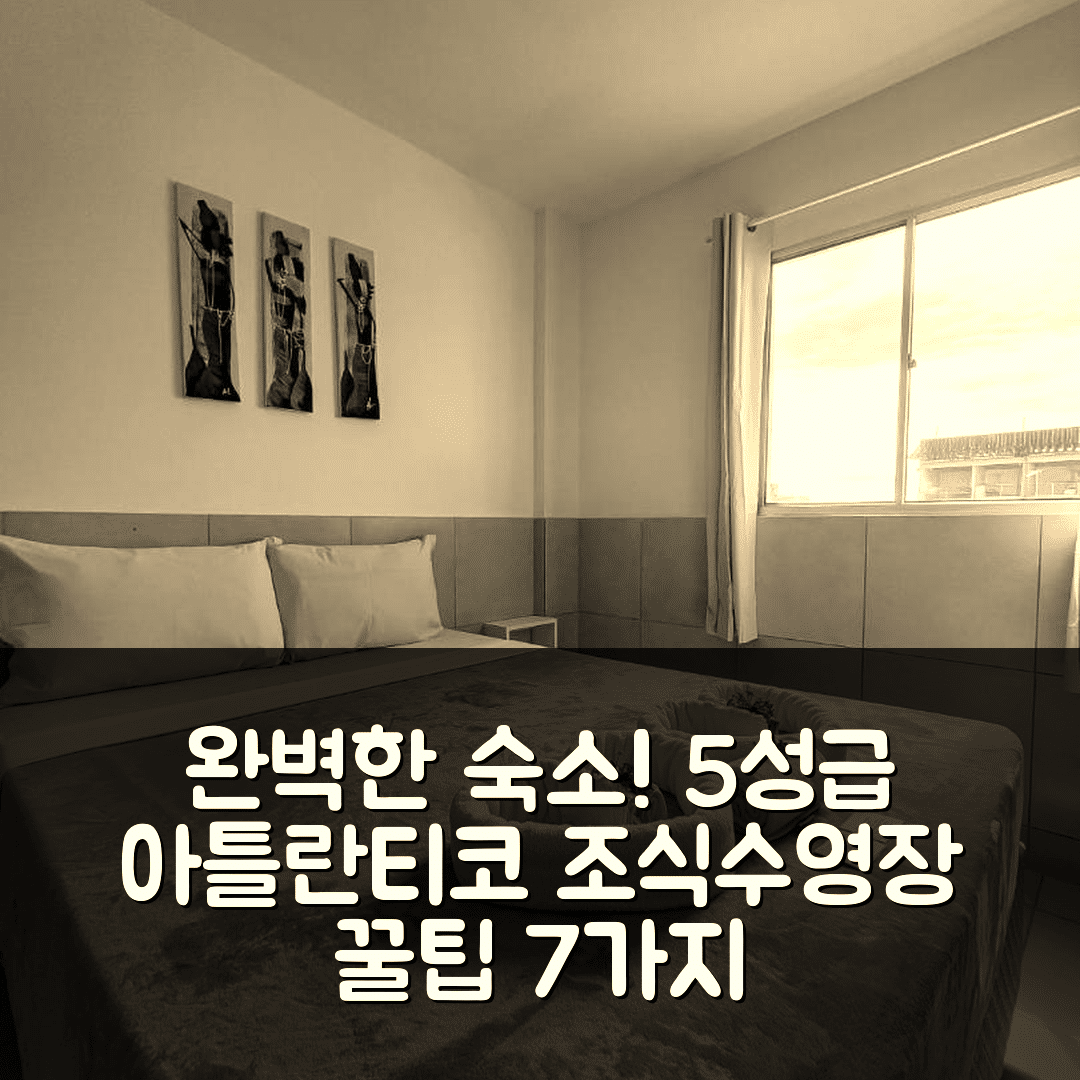 포르투 데 가리냐스 숙소 여행 호텔 추천 아틀란티코 술 호텔 | 5성급 조식과 수영장으로 즐기는 완벽한 7가지 이유