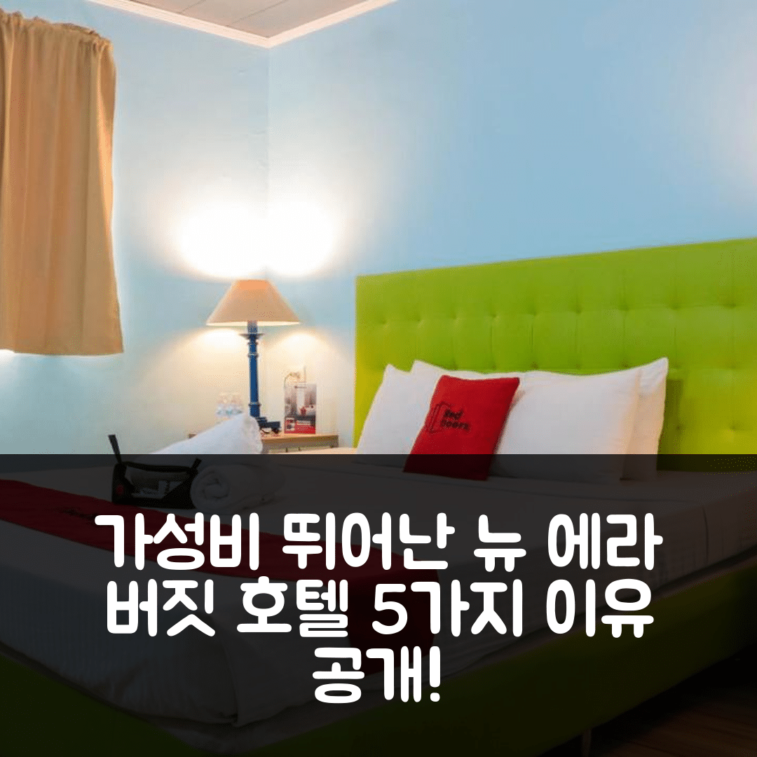 세부 숙소 여행 호텔 추천 레드도어즈 플러스 뉴 에라 버짓 호텔 | 가성비와 조식이 뛰어난 5가지 이유