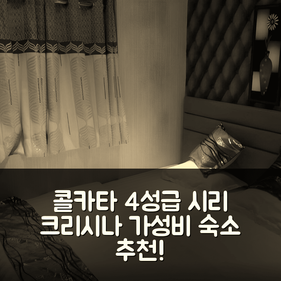 콜카타 숙소 여행 호텔 추천 시리 크리시나 호텔 앤 리조트 | 4성급 조식과 수영장 가성비 5가지 이유 안내
